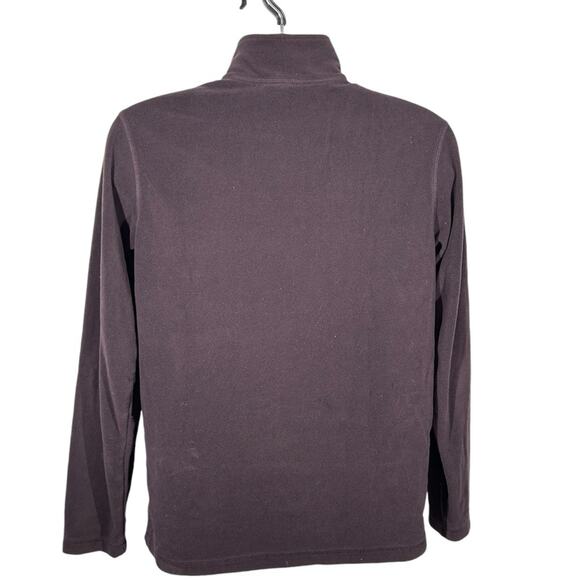 Eddie Bauer Purple Quarter Zip Fleece Pullover Size Small - Picture 4 of 10